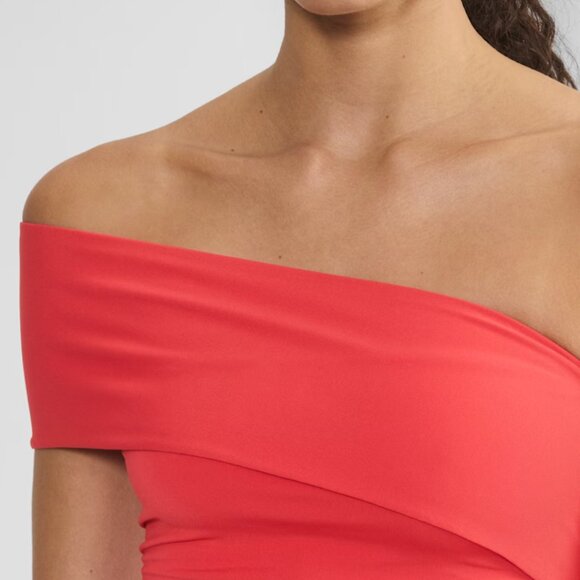 NWT Aritzia CONTOUR Holograph Cherry Red Top - Picture 4 of 10